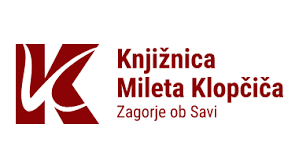 Logotip Knjižnica Mileta Klopčiča Zagorje ob Savi
