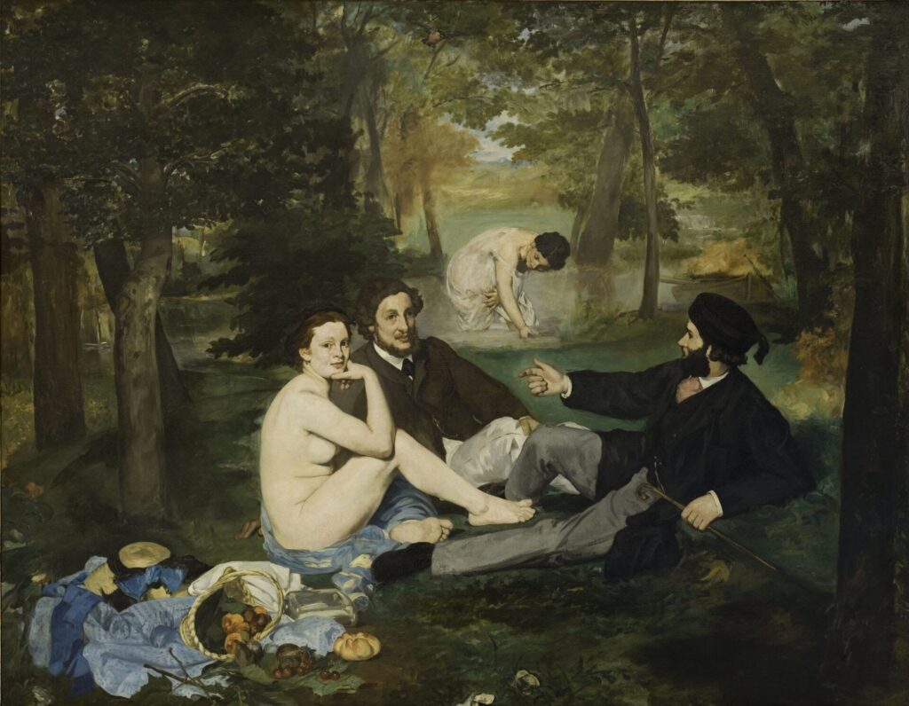 Édouard Manet, Zajtrk na travi