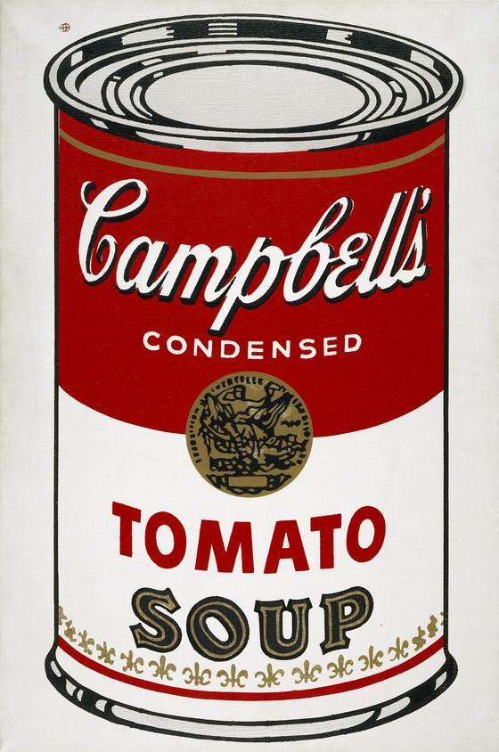 Andy Warhol, Pločevinka juhe Campbell