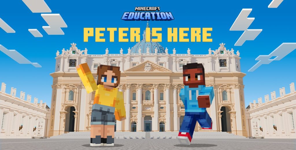 Vatikanska bazilika v Minecraftu: digitalno raziskovanje kulturne dediščine