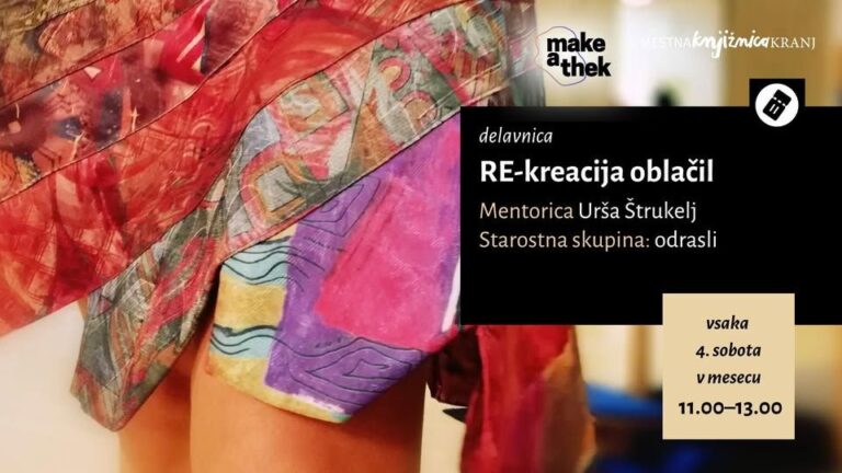 delavnica / RE-kreacija oblačil