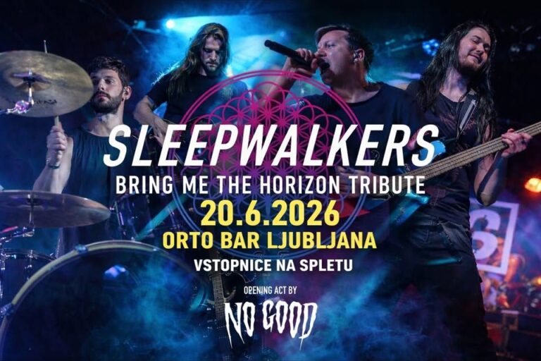 Sleepwalkers – BRING ME THE HORIZON TRIBUTE + No Good | Orto Bar | 20.6.2026