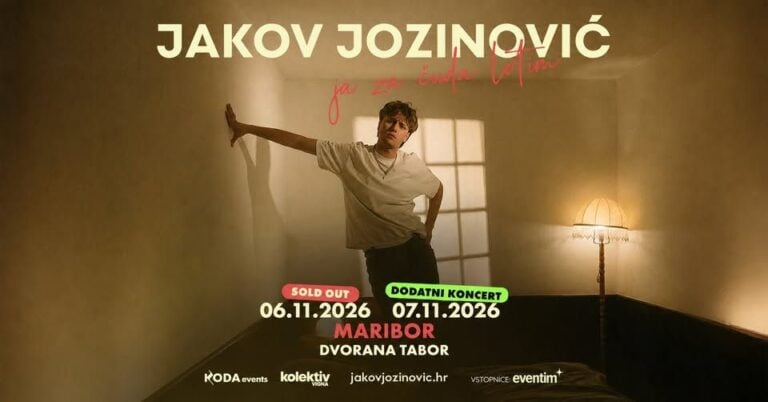 JAKOV JOZINOVIĆ ● MARIBOR, Dvorana Tabor ● 6. in 7.11.2026