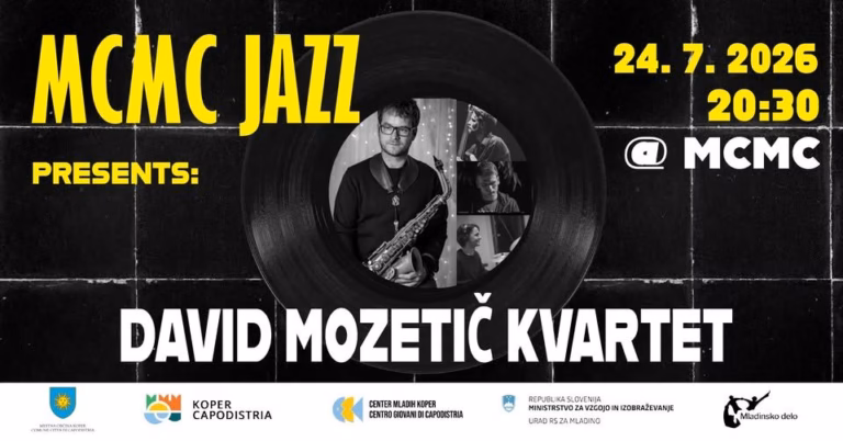 MCMC JAZZ: David Mozetič kvartet