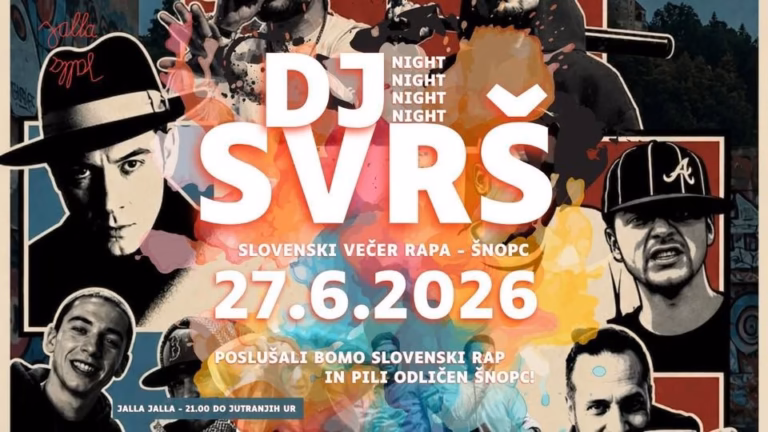 DJ SVRŠ – slovenski rap večer