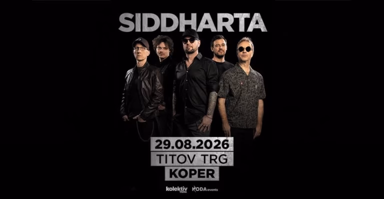 SIDDHARTA ● KOPER, Titov trg ● 29.08.2026