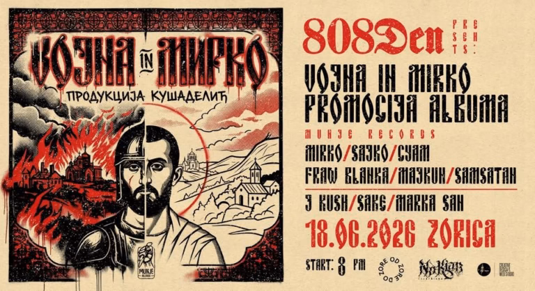 VOJNA in MIRKO: PROMOCIJA ALBUMA