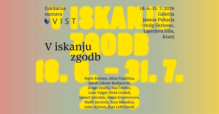 Zaključna razstava študentov fotografije VIST: V ISKANJU ZGODB