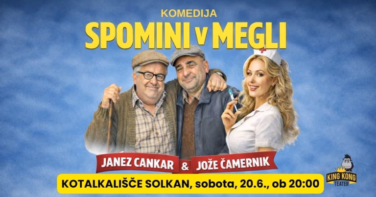 Komedija SPOMINI V MEGLI