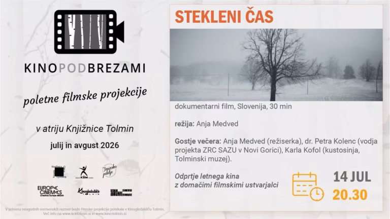 Kino pod brezami: STEKLENI ČAS (dokumentarec, pogovor z ustvarjalci)