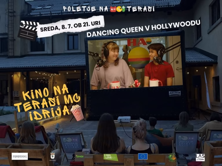 Movie night: družinski film Dancing queen v Hollywoodu // Poletje na MCI terasi