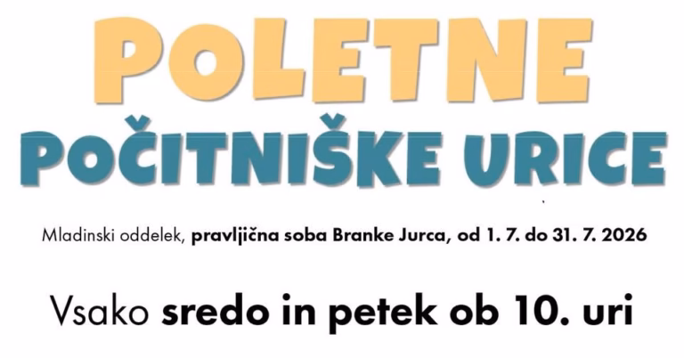 Poletne počitniške urice