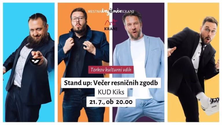 predstava / Stand up: Večer resničnih zgodb