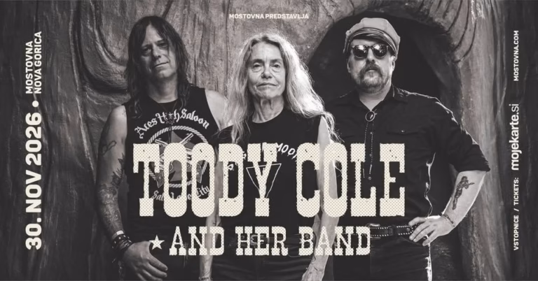 Koncert TOODY COLE AND HER BAND (Dead Moon) + predskupina: Jenny Don’t and the Spurs
