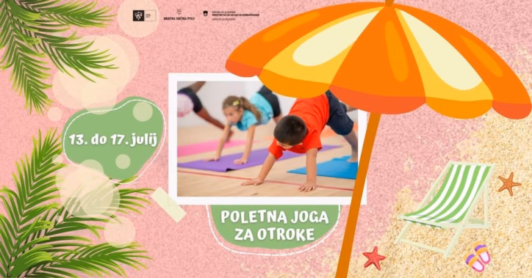 MC POLETJE 2026: Poletna joga za otroke