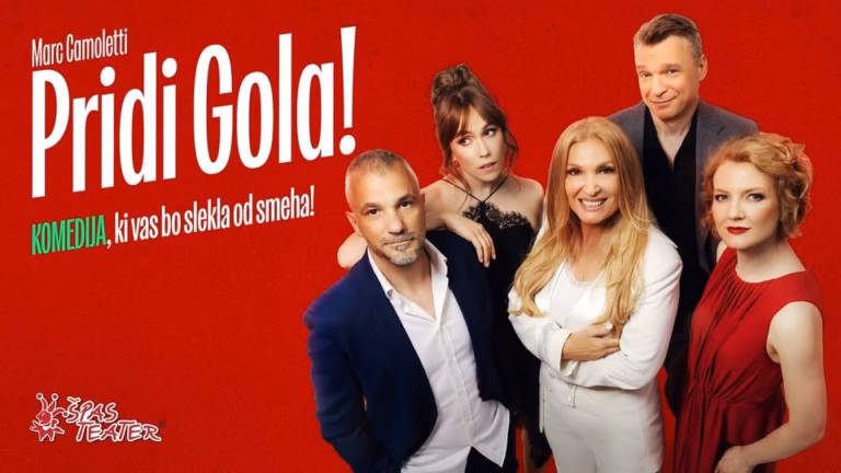PRIDI GOLA! | Predpremiera v KD MENGEŠ – RAZPRODANO!