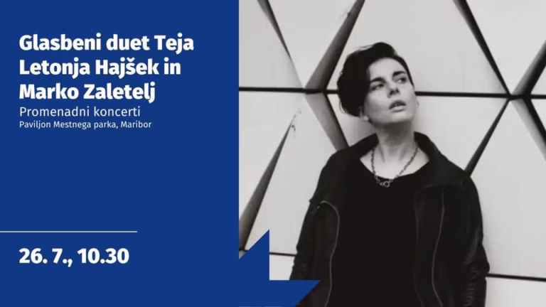 Glasbeni duet Teja Letonja Hajšek in Marko Zaletelj