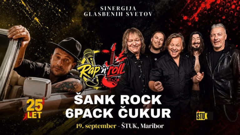 ŠANK ROCK & 6PACK ČUKUR || Rap’n’roll koncert