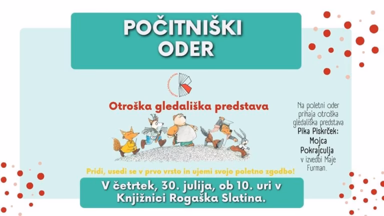 🎭 POČITNIŠKI ODER