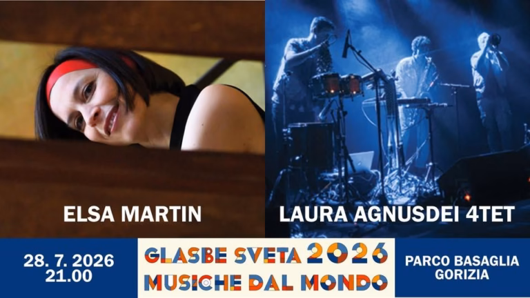 Elsa Martin (IT) – Laura Agnusdei Trio (IT) | Musiche dal Mondo / Glasbe sveta