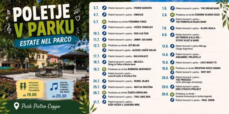 POLETJE V PARKU: LAPSUS TRIO