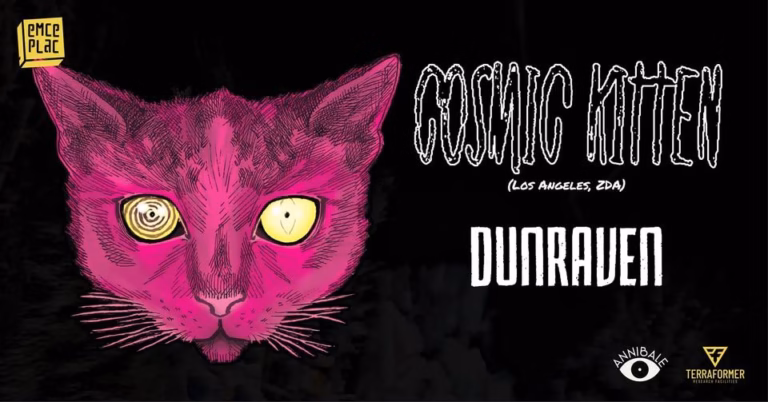 Koncert: COSMIC KITTEN (ZDA), DUNRAVEN