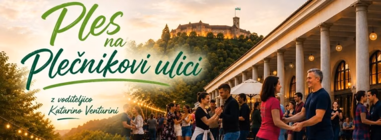 Ples na Plečnikovi ulici (Ljubljanska tržnica, pri Mesarskem mostu)