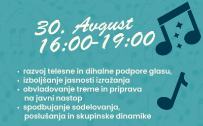 Delavnica: Potovanje glasu