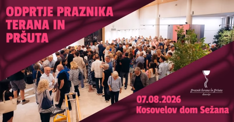 ODPRTJE PRAZNIKA TERANA IN PRŠUTA // SAŠA LEŠNJEK // SAŠO STARE
