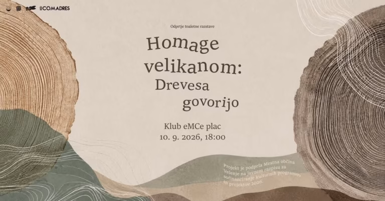 Odprtje toaletne razstave: Homage velikanom – Drevesa govorijo