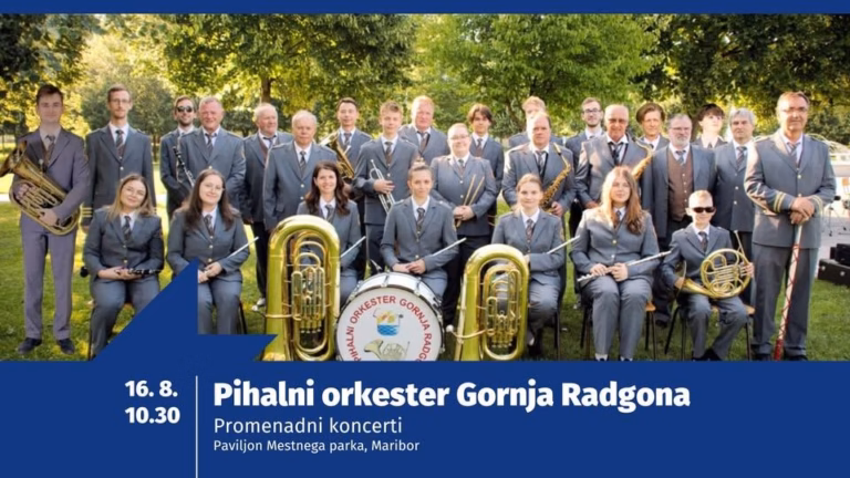 Pihalni orkester Gornja Radgona, Promenadni koncert