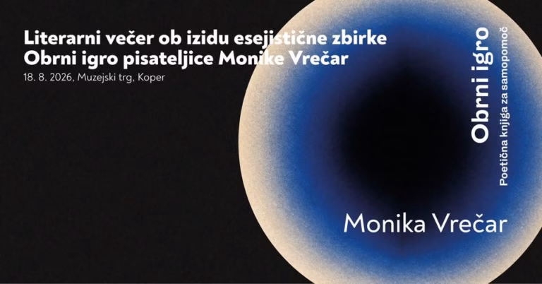 Obrni igro: Poletni literarni večer z Moniko Vrečar ob kiosku K67 📖