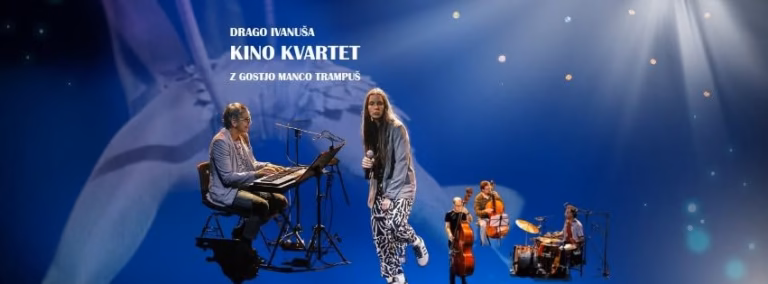 Koncert: Drago Ivanuša Kino kvartet & Manca Trampuš