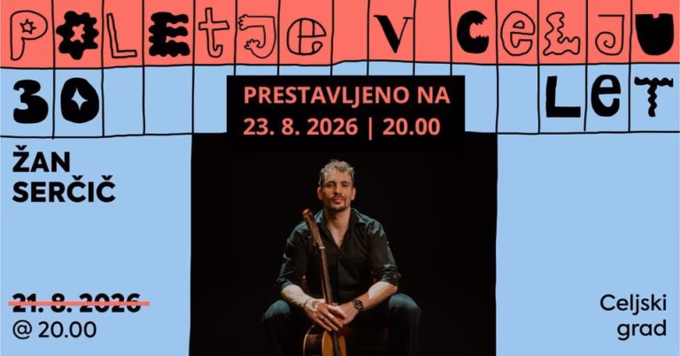 PRESTAVLJENO: Poletje v Celju: Žan Serčič | koncert
