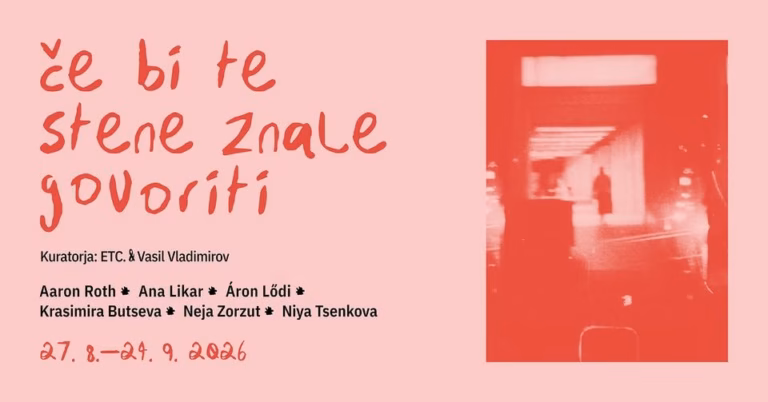 Odprtje razstave // če bi te stene znale govoriti