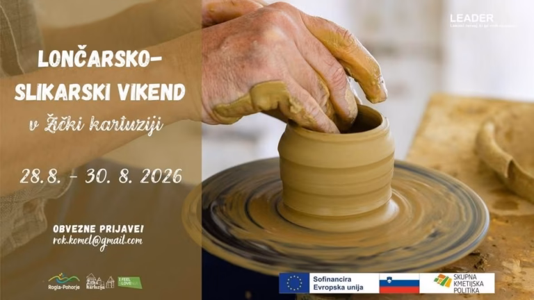 Lončarsko-slikarski vikend v Žički kartuziji