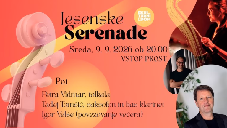 Jesenske serenade: Pot: Petra Vidmar in Tadej Tomšič