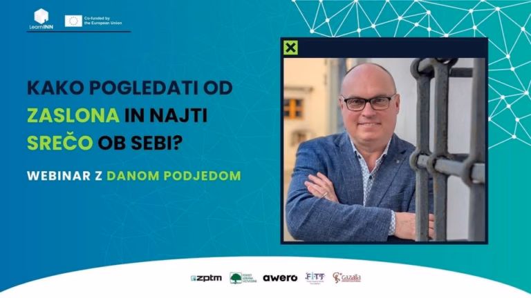 Dan Podjed: Kako pogledati od zaslona in najti srečo ob sebi?