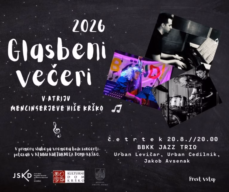 BBKK JAZZ TRIO, koncert