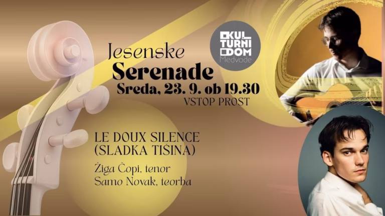 Jesenske serenade: Le doux silence (Sladka tišina)