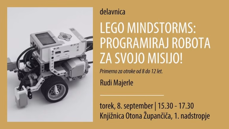 LEGO Mindstorms: Programiraj robota za svojo misijo!