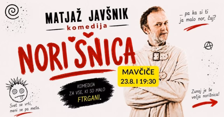 NORIŠNICA – nova komedija Matjaža Javšnika