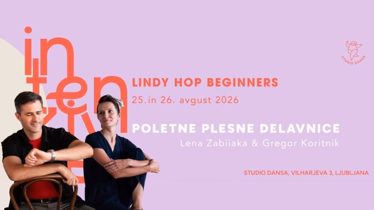 LINDY HOP BEGINNERS | 25. in 26.8.2026