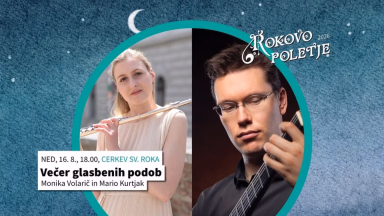 Rokovo poletje 2026: VEČER GLASBENIH PODOB