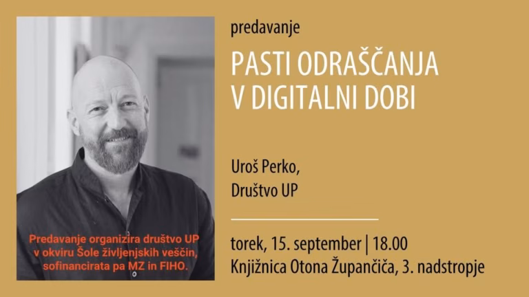 Pasti odraščanja v digitalni dobi