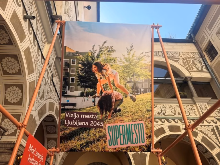 Razstava Supermesto – vizija mesta Ljubljana do leta 2045
