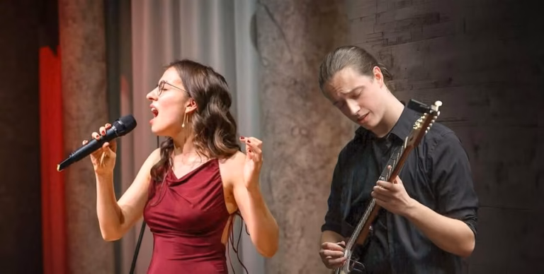Ian Miklavčič in Petra Štibelj / Jazz