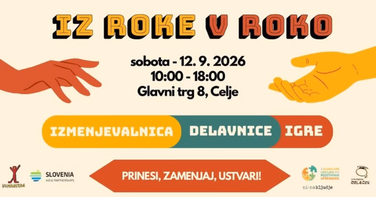 IZ ROKE V ROKO – izmenjevalnica in ustvarjalnica
