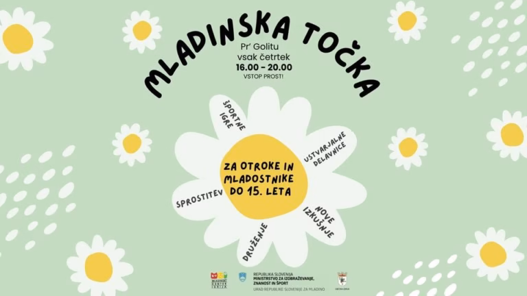 Mladinska točka – prostor za mlade!