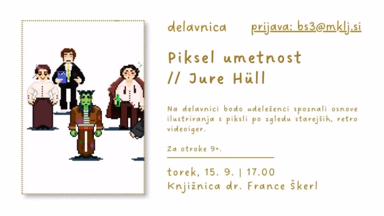 Piksel umetnost // Jure Hüll